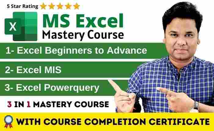 Excel Mastery Course